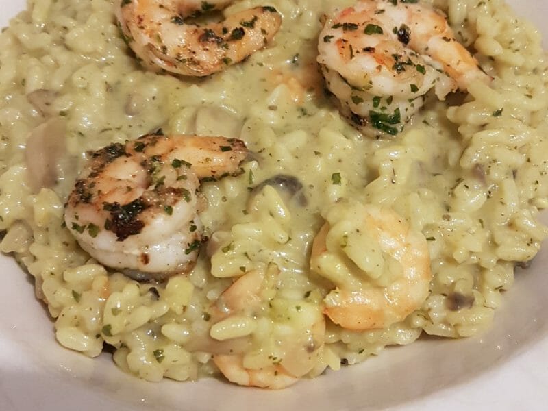 Cliquez pour zoomer ! Risotto crevettes et curry Thermomix par wahibus