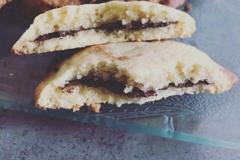 Cliquez pour zoomer ! Cookies fourrés au nutella Thermomix par mathilde_50
