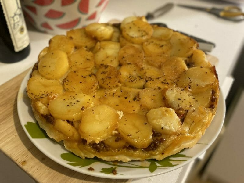 Cliquez pour zoomer ! Tatin surprise de pommes de terre Thermomix par bibi5604