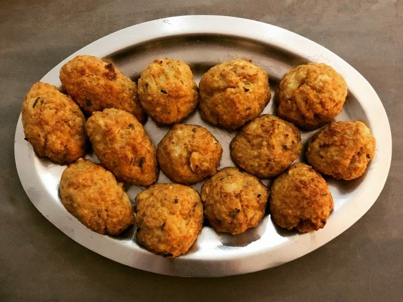 Cliquez pour zoomer ! Croquettes de chou-fleur au jambon cru Thermomix par marjorie_36