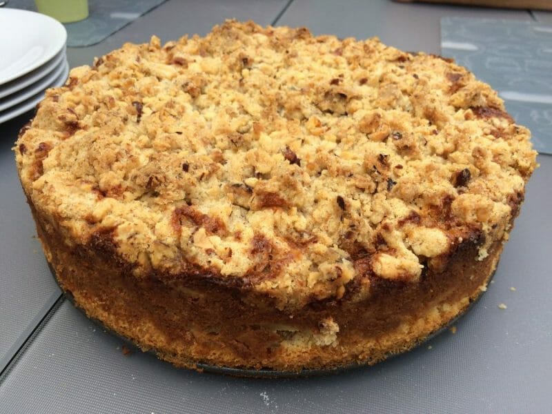 Cliquez pour zoomer ! Tarte aux pommes façon crumble Thermomix par tymphadric