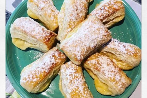 Pâte feuilletée en escargot Thermomix par Valou97430