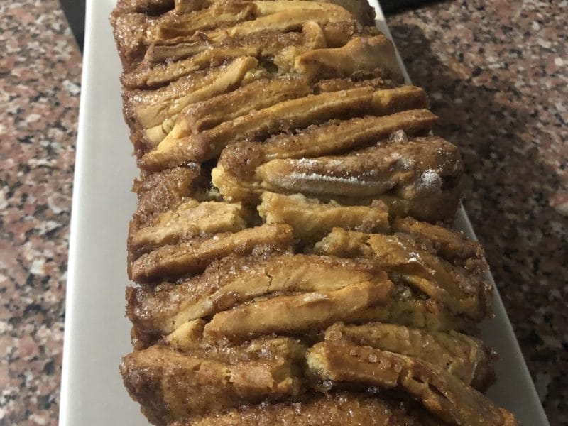 Cliquez pour zoomer ! Brioche à effeuiller à la cannelle Thermomix par Fleur de Lotus