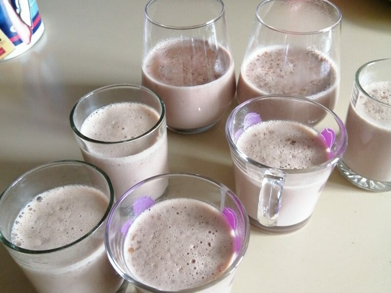 Cliquez pour zoomer ! Crème dessert au Ferrero Rocher Thermomix par faby_2