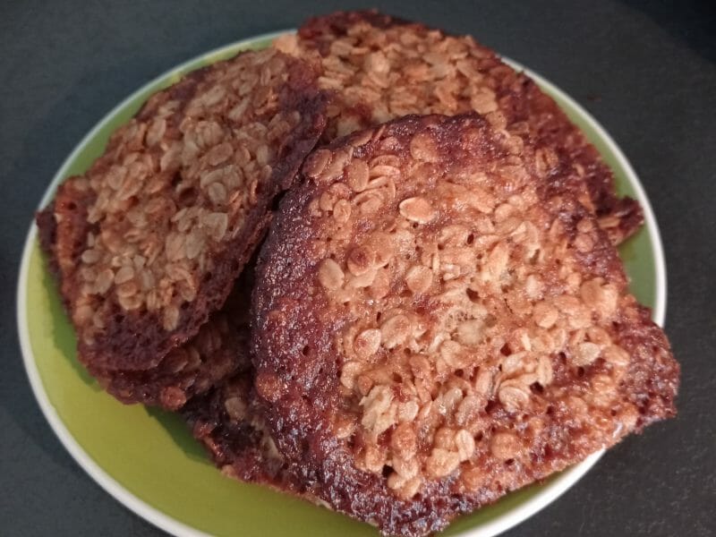 Cliquez pour zoomer ! Havreflarn (galettes de flocons d’avoine) Thermomix par laetitia7204