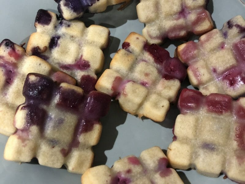 Cliquez pour zoomer ! Visitandines aux framboises Thermomix par Fleur