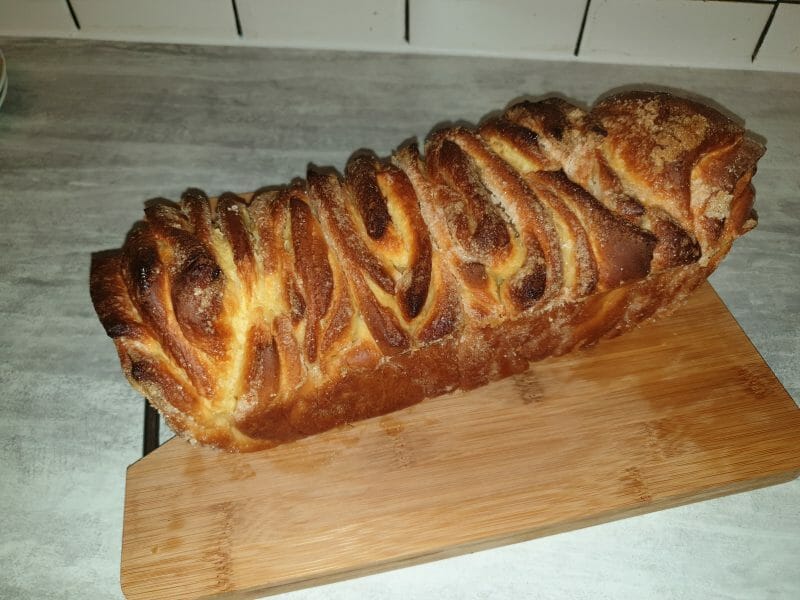 Cliquez pour zoomer ! Brioche à effeuiller à la cannelle Thermomix par steffy6220