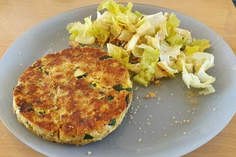 Cliquez pour zoomer ! Steaks lentilles, pois chiches, courgettes Thermomix par motovivi