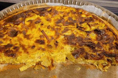 Cliquez pour zoomer ! Tarte fondante aux endives et au curry Thermomix par motovivi