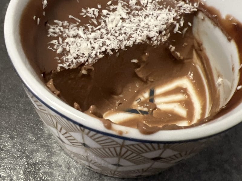 Cliquez pour zoomer ! Crème dessert choco-coco Thermomix par mama1106