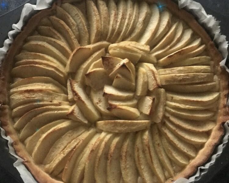 Cliquez pour zoomer ! Tarte aux pommes alsacienne Thermomix par mama1106