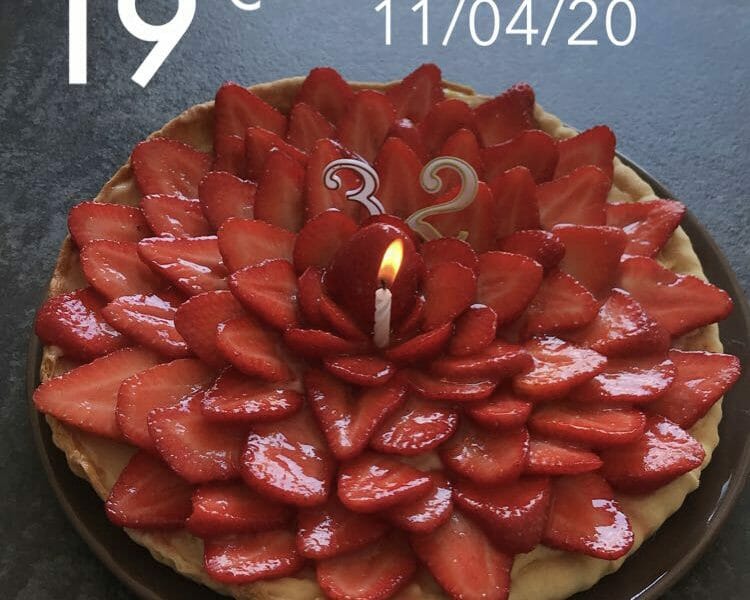 Cliquez pour zoomer ! Tarte aux fraises Thermomix par mama1106