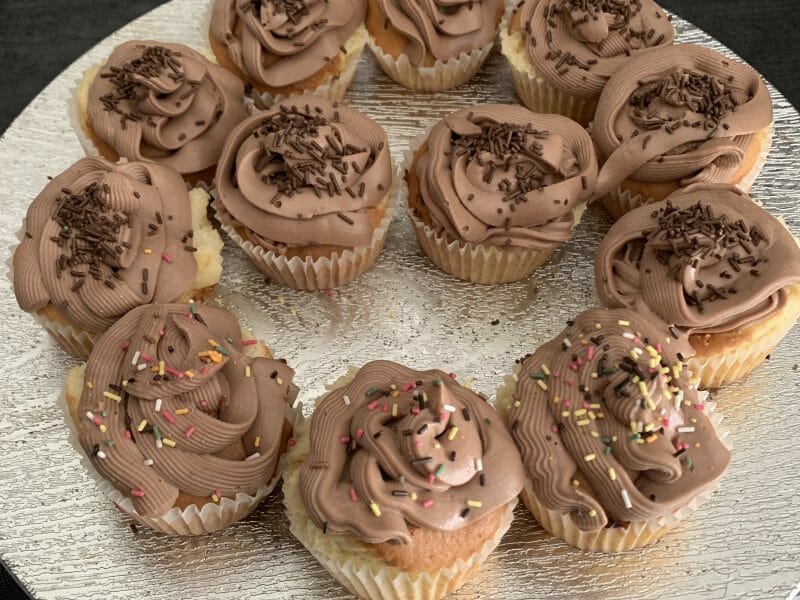 Cliquez pour zoomer ! Cupcakes au nutella Thermomix par katia_13