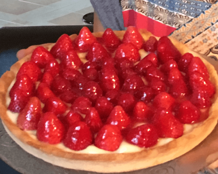 Cliquez pour zoomer ! Tarte aux fraises Thermomix par Beadu06