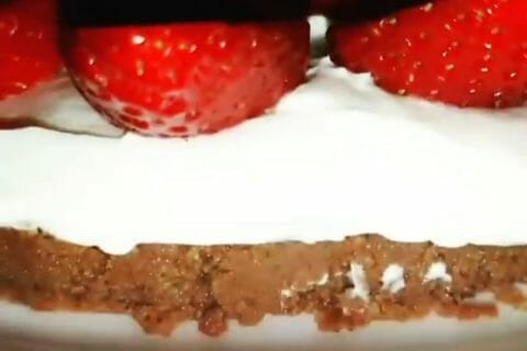 Cliquez pour zoomer ! Tarte aux fraises sans cuisson Thermomix par del.phina
