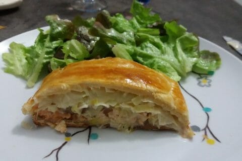 Cliquez pour zoomer ! Feuilleté saumon et poireaux Thermomix par AnneC