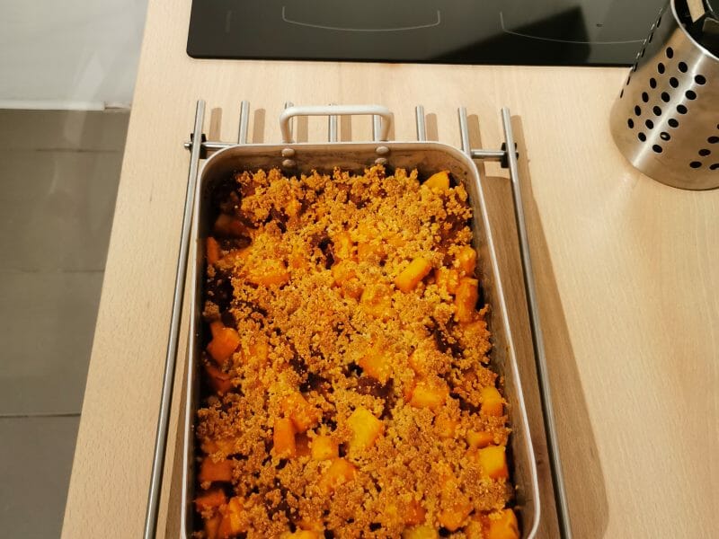 Cliquez pour zoomer ! Crumble de butternut au chorizo Thermomix par chubsferguson