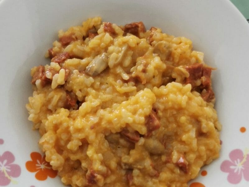 Cliquez pour zoomer ! Risotto au chorizo Thermomix par chubsferguson