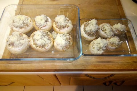 Cliquez pour zoomer ! Champignons farcis Thermomix par kapoune