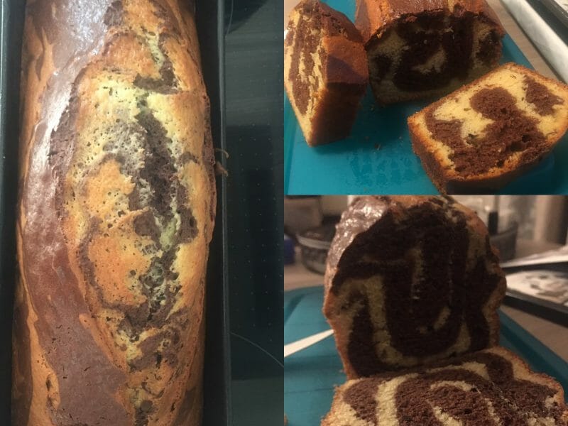 Cliquez pour zoomer ! Marbré au chocolat Thermomix par William