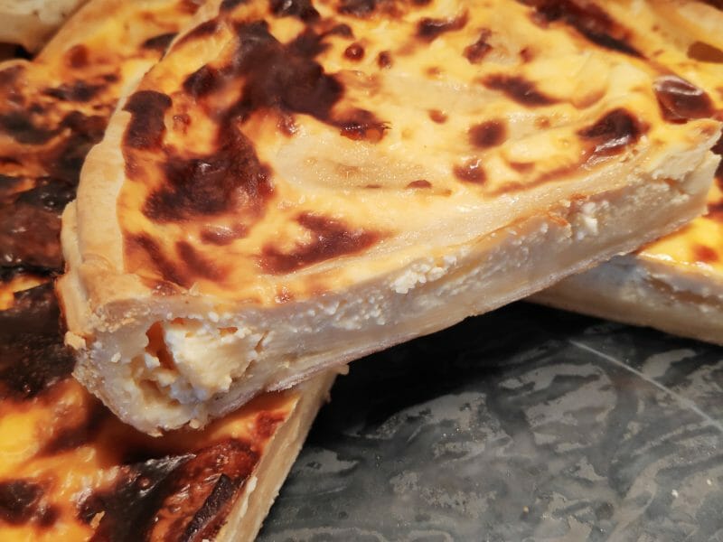 Cliquez pour zoomer ! Tarte reblochon à la poire Thermomix par Anne-k