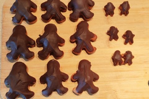 Cliquez pour zoomer ! Petits pains d’épices de Noël au chocolat Thermomix par Anne-k