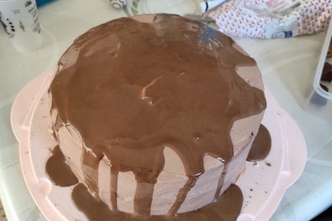 Cliquez pour zoomer ! Layer cake Kinder Bueno Thermomix par sab44390