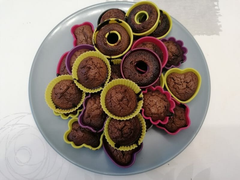 Cliquez pour zoomer ! Mini muffins au chocolat Thermomix par sab44390