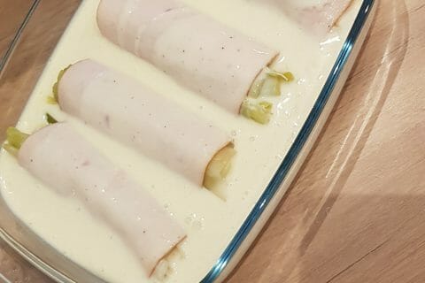 Gratin de poireau au jambon au Thermomix - Cookomix