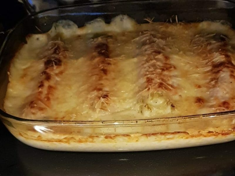 Cliquez pour zoomer ! Gratin de poireau au jambon Thermomix par alpe59