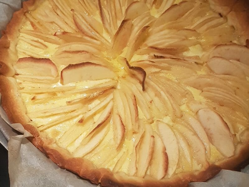 Cliquez pour zoomer ! Tarte aux pommes alsacienne Thermomix par nonamcat
