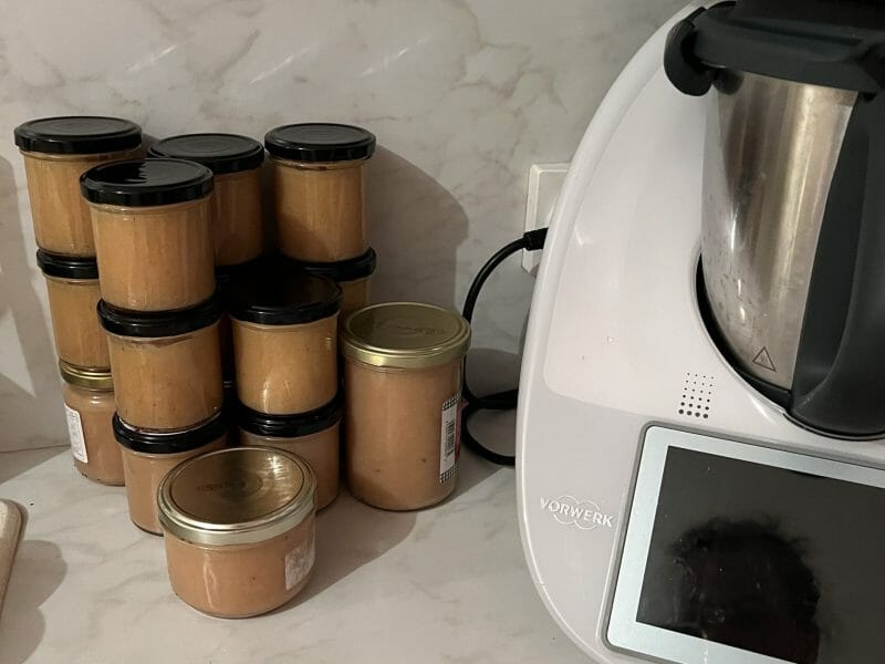 Cliquez pour zoomer ! Compote de pêches Thermomix par amandine_109