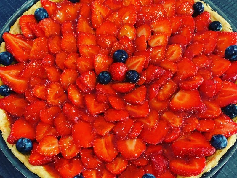 Cliquez pour zoomer ! Tarte aux fraises Thermomix par cassandre444