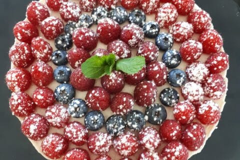 Cliquez pour zoomer ! Tarte aux fraises sans cuisson Thermomix par aleiiisha