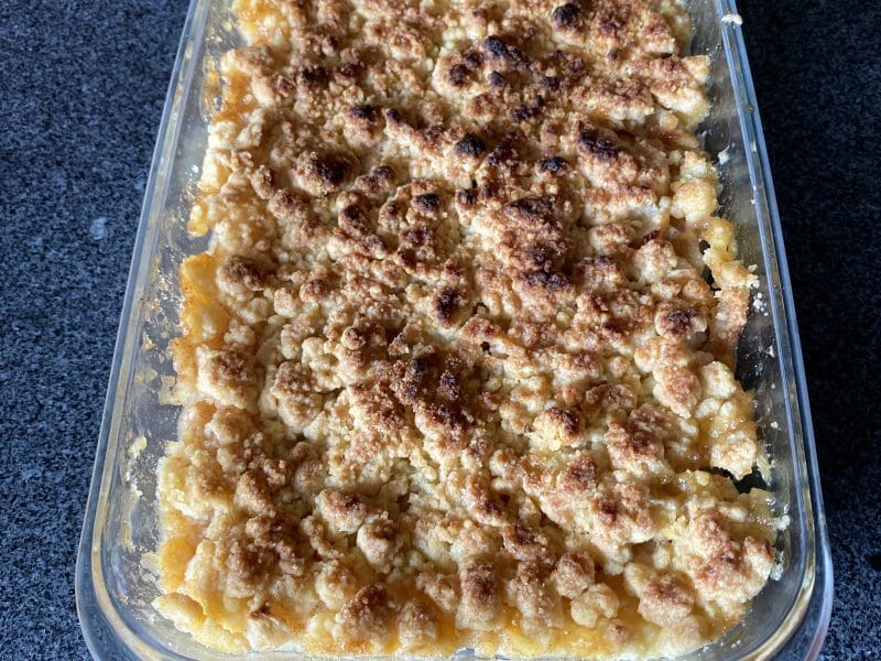 Cliquez pour zoomer ! Crumble aux Pommes Thermomix par gouram21
