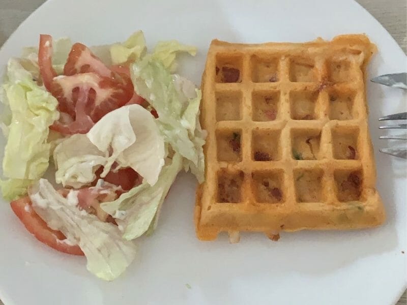 Cliquez pour zoomer ! Gaufres au chorizo Thermomix par alx77340