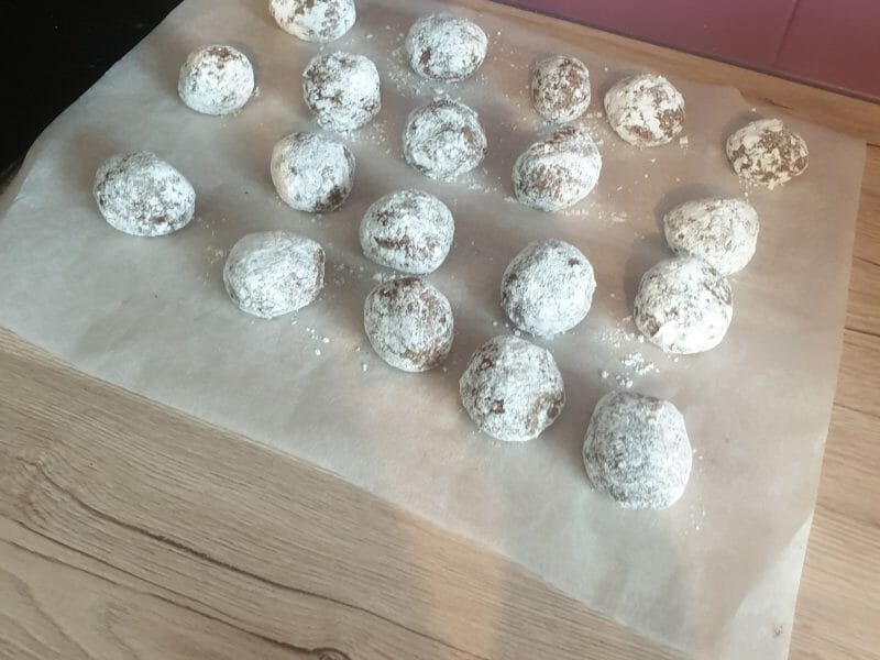 Cliquez pour zoomer ! Boules au chocolat Thermomix par charlotte_tittlln