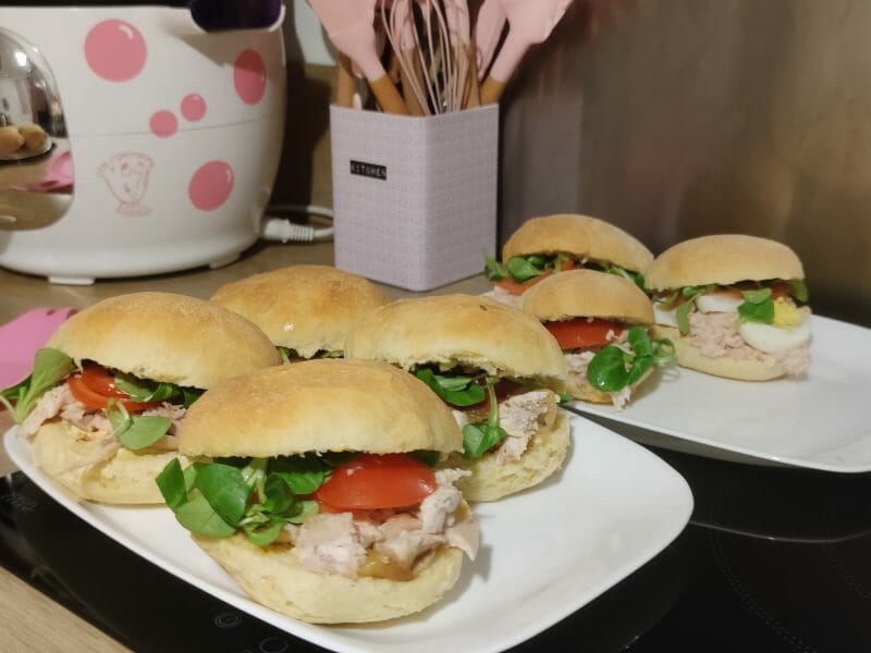 Cliquez pour zoomer ! Pain bagnat Thermomix par wendy_6