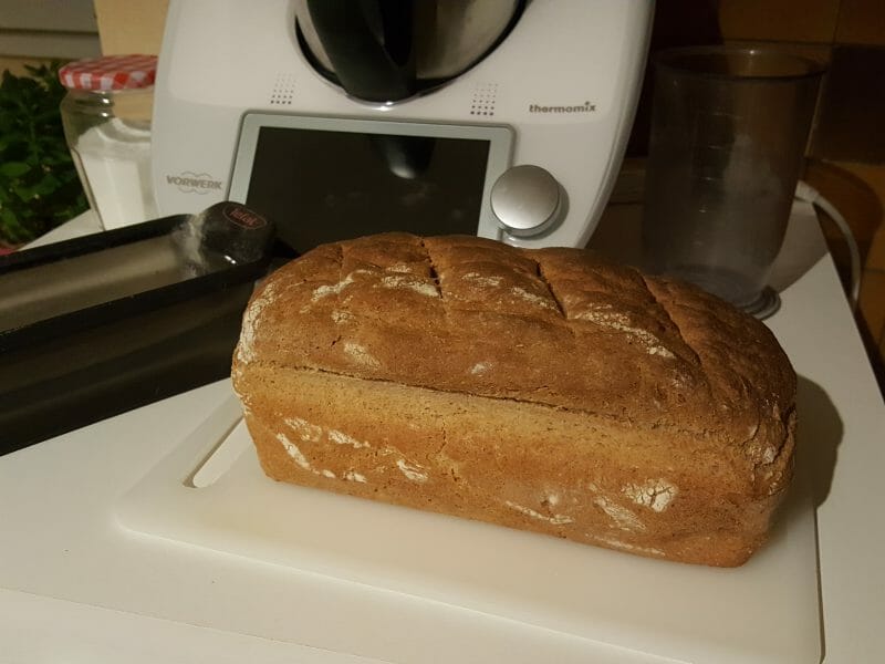 Cliquez pour zoomer ! Pain de mie complet Thermomix par clairoou