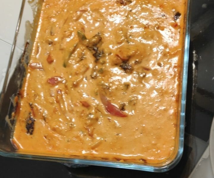 Cliquez pour zoomer ! Poulet à la crème de poivrons Thermomix par Periatmarine