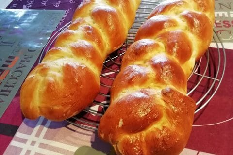 Cliquez pour zoomer ! Brioche tressée à la mie filante Thermomix par veronique lagrande