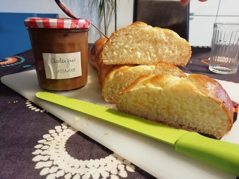 Cliquez pour zoomer ! Brioche tressée à la mie filante Thermomix par veronique lagrande