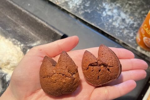 Cliquez pour zoomer ! Financiers au chocolat Thermomix par lulu2510