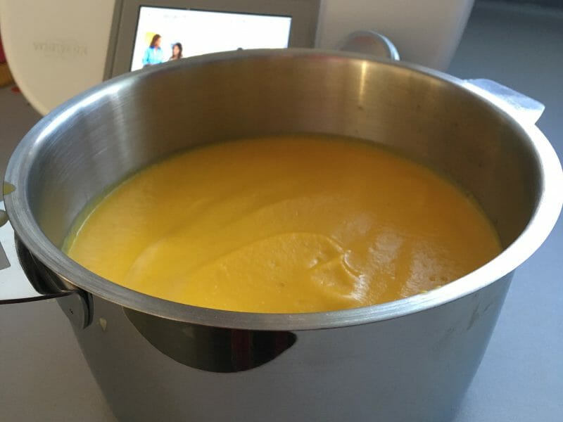 Cliquez pour zoomer ! Velouté carottes et navets au curry Thermomix par lisou-62