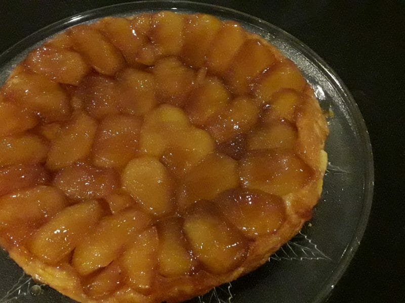 Cliquez pour zoomer ! Tarte tatin Thermomix par Loumilo