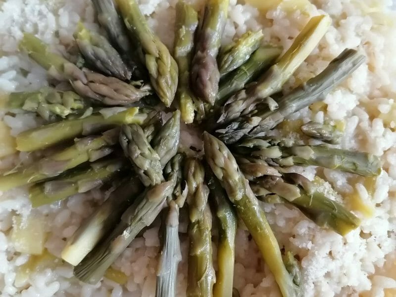 Cliquez pour zoomer ! Risotto aux asperges vertes Thermomix par Minniebabybelle