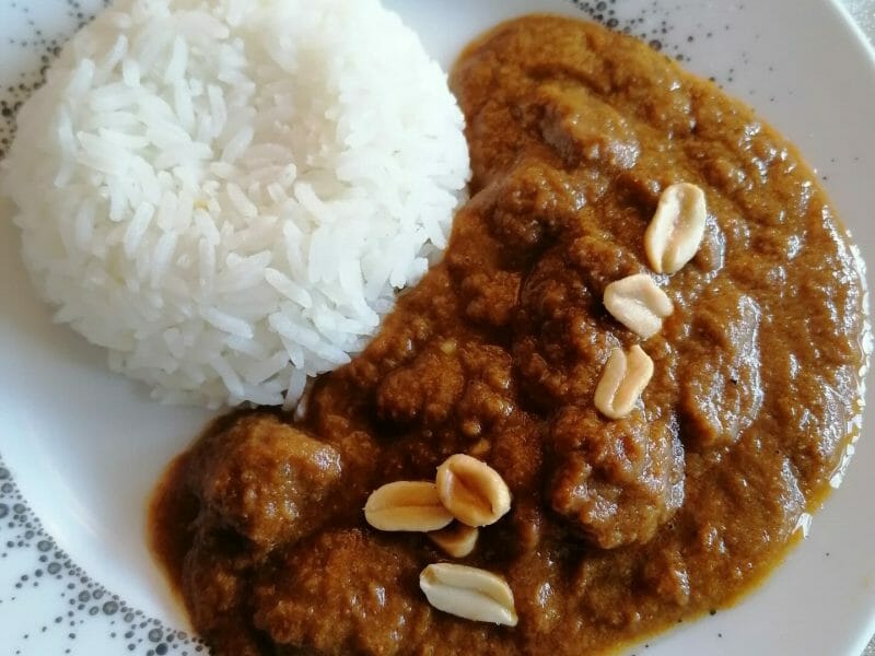 Cliquez pour zoomer ! Curry de boeuf Thermomix par Minniebabybelle