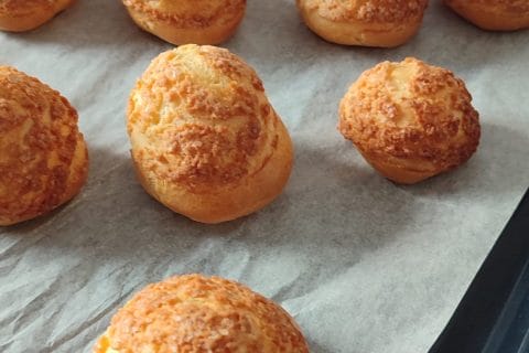 Cliquez pour zoomer ! Choux craquelin fraises chantilly Thermomix par carla_11