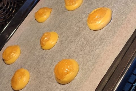 Cliquez pour zoomer ! Choux craquelin fraises chantilly Thermomix par carla_11