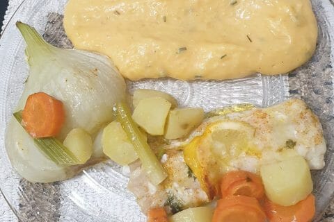 Cliquez pour zoomer ! Purée de pommes de terre et patates douces Thermomix par carla_11